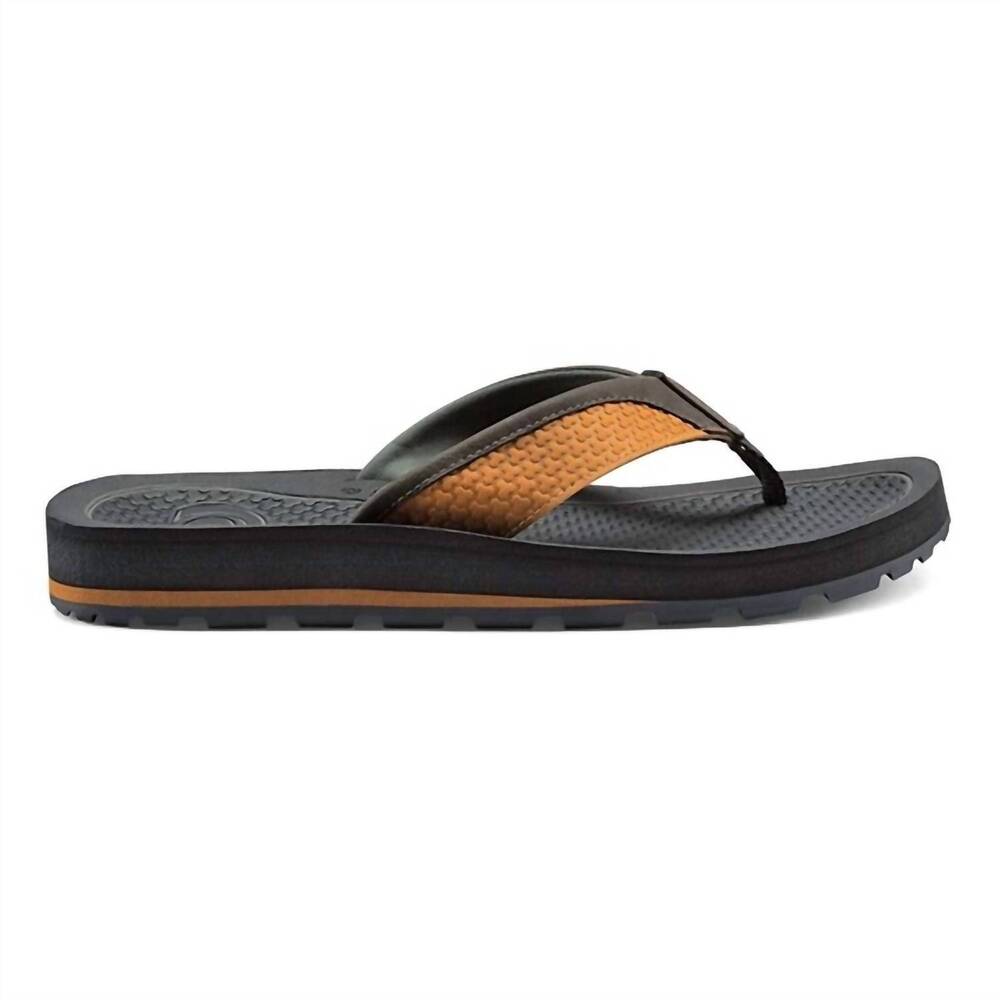 NEW COBIAN men's drt flip flop sandals in tan